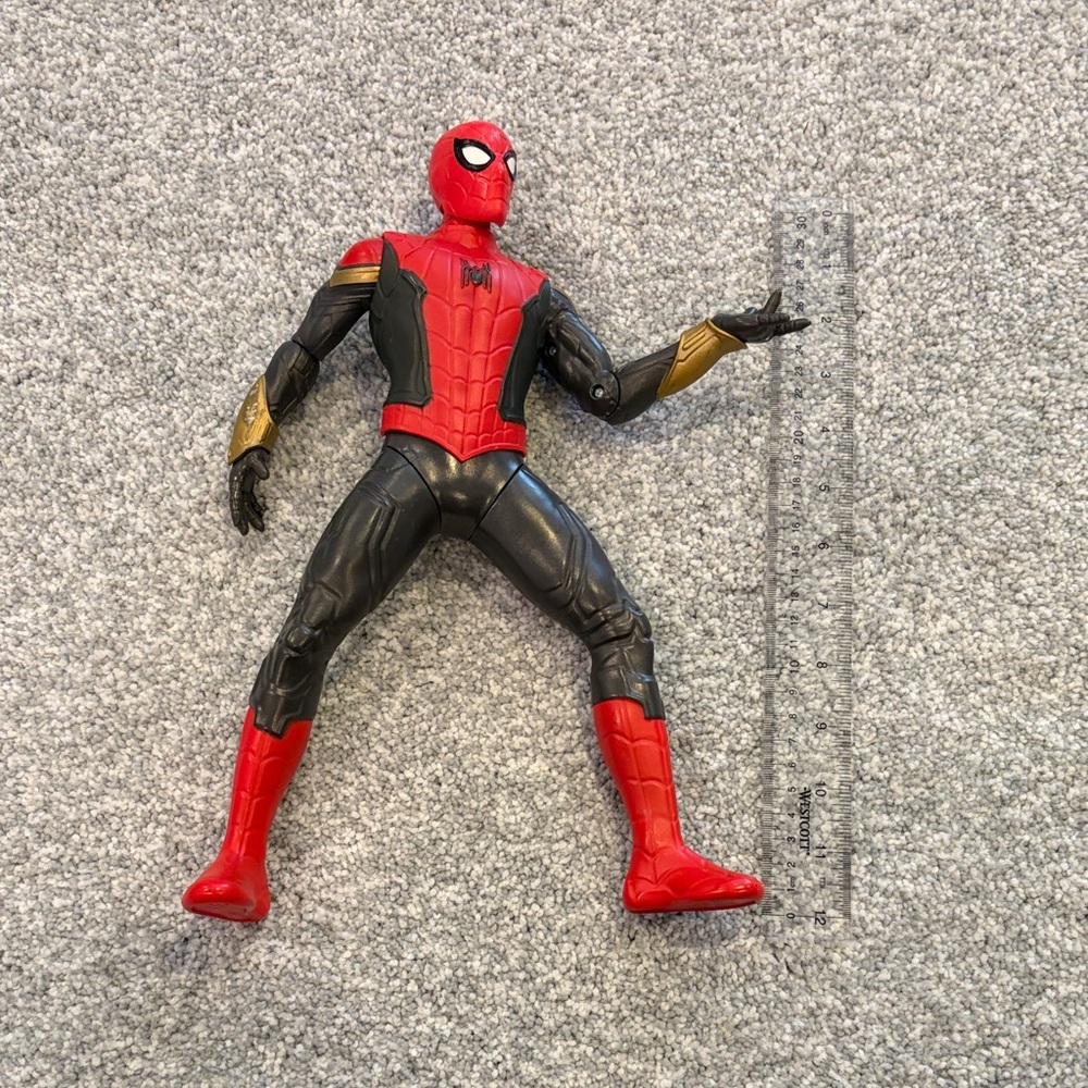 Red and Black Spider-Man Action Figure